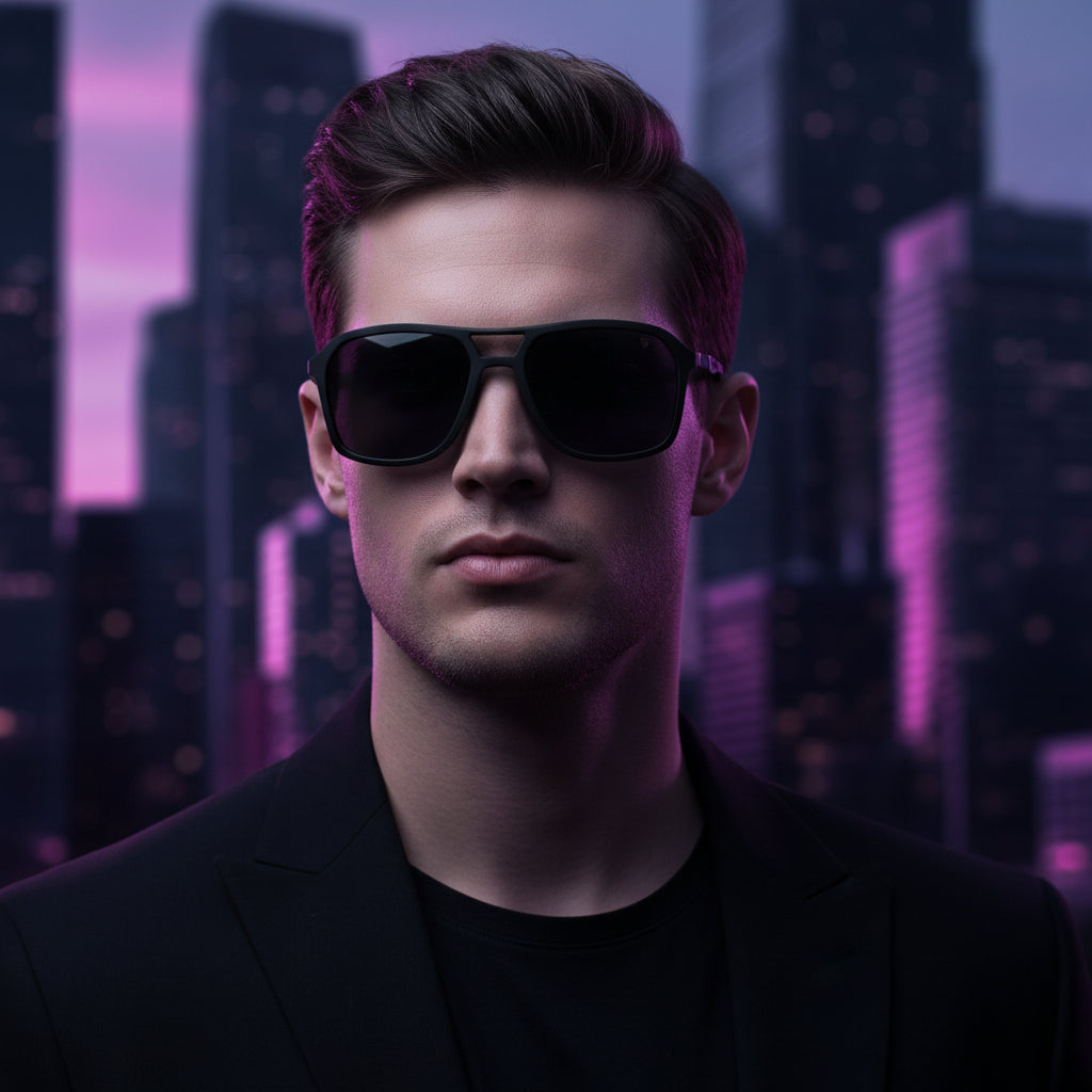 Gafas Deportivas Negras UV400