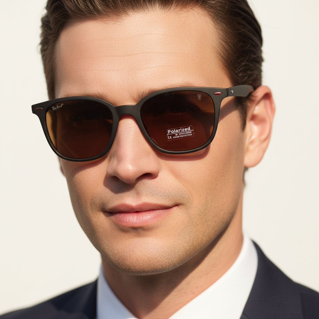 Gafas de sol Wayfarer polarizadas para hombre